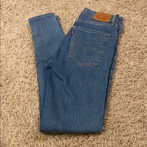 Levi’s Mile High skinny jeans